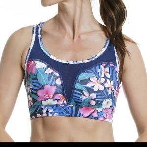 Fit2Run Reversible Floral Sports Bra
